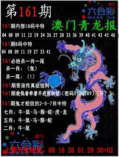161期青龙报[图]